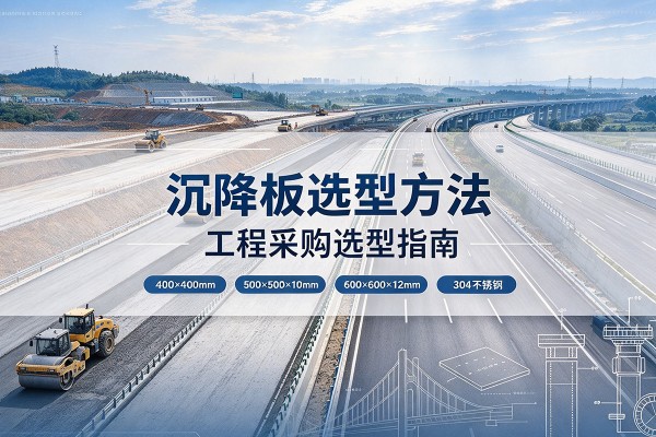 大关沉降板选择方法