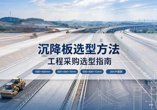 大关沉降板选择方法