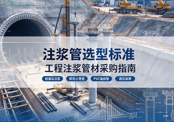 大关注浆管选型标准